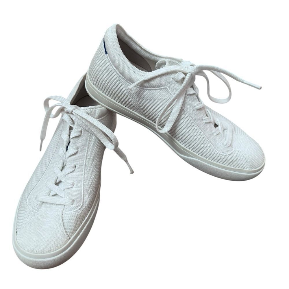 Rothy’s The Lace Up Sneakers in White 8